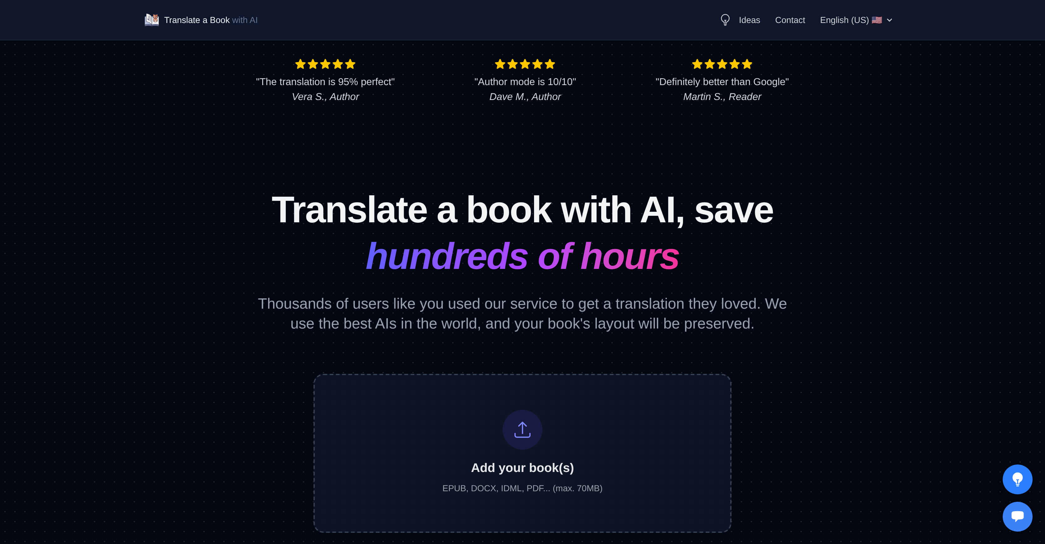 Translate A Book.com screenshot 1 Translate A Book.com screenshot 1