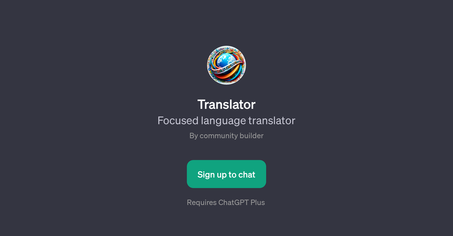 Translator GPT website