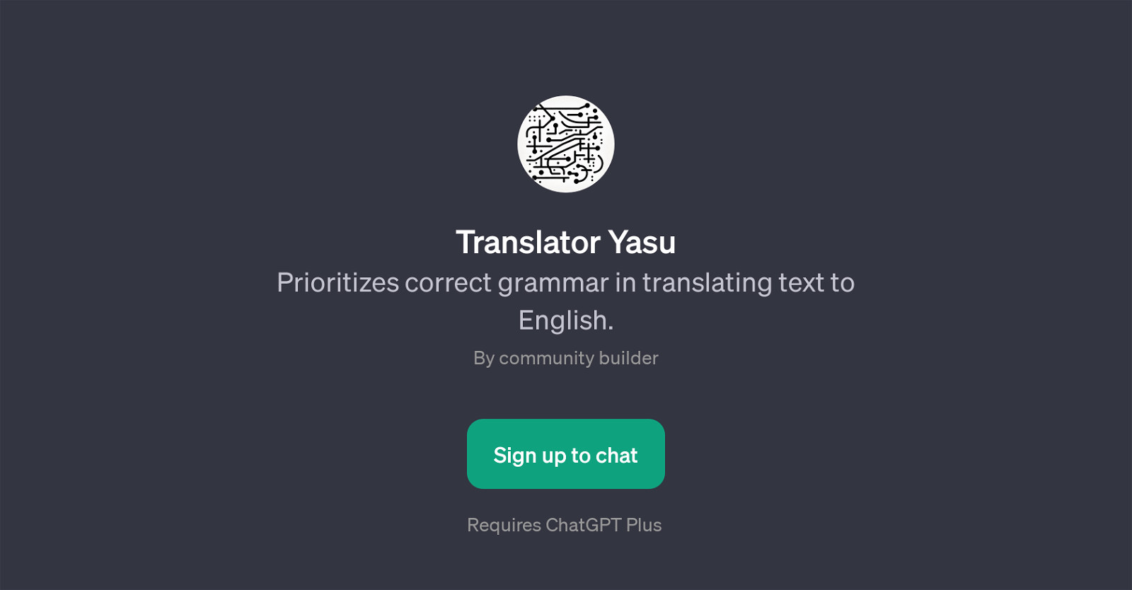 Translator Yasu website