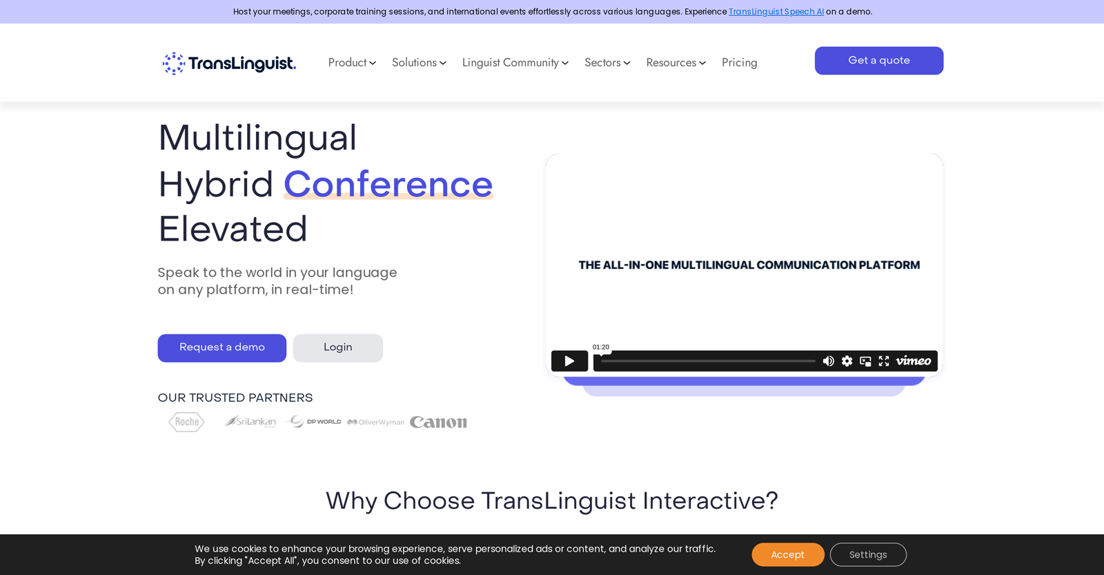 TransLinguist website