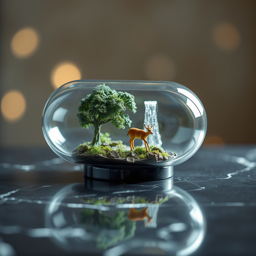 Translucent Capsule Containing website