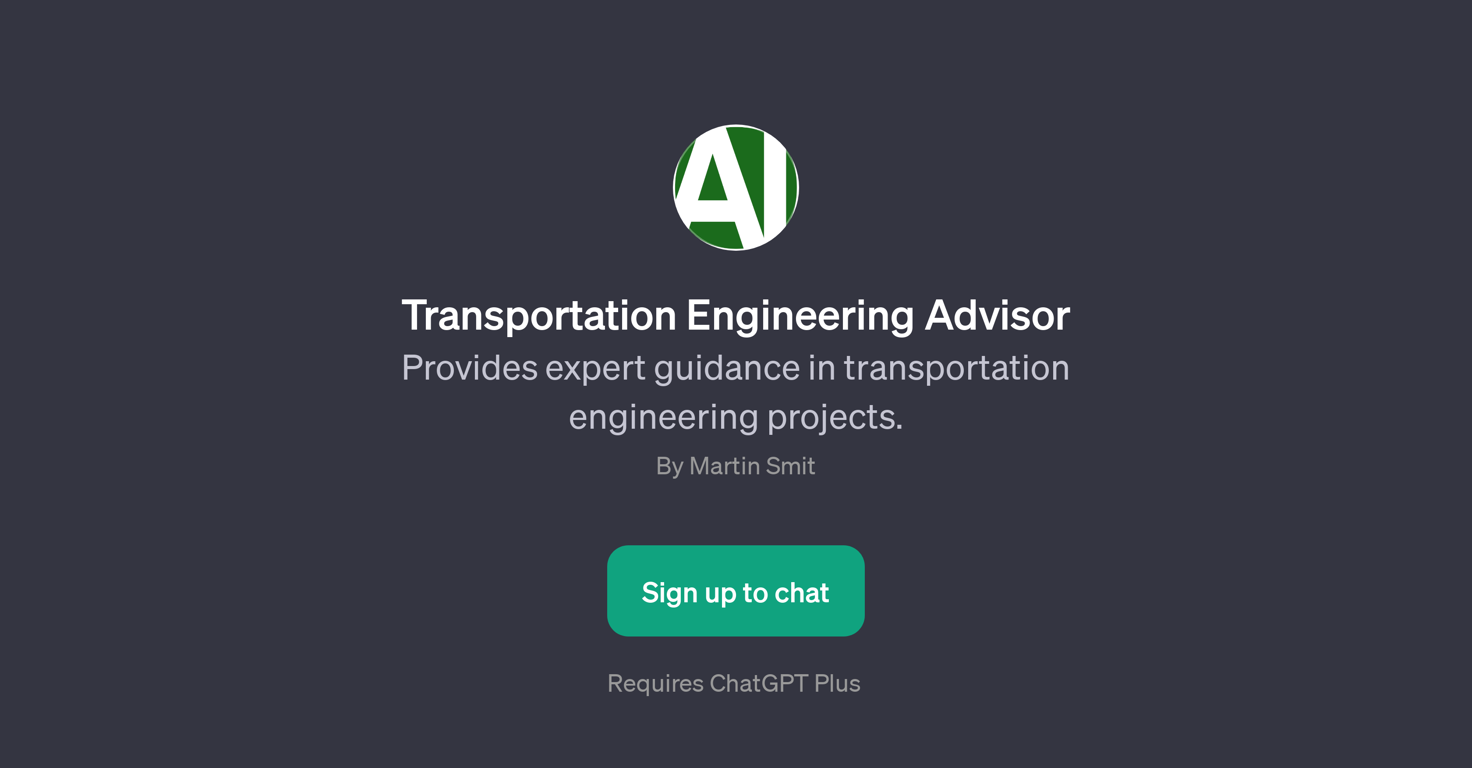Transportation Engineering Advisor website