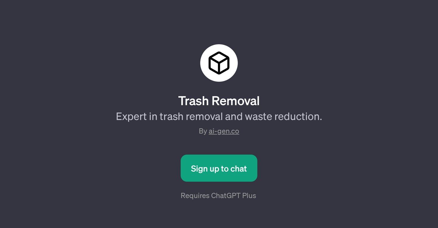 Trash Removal website