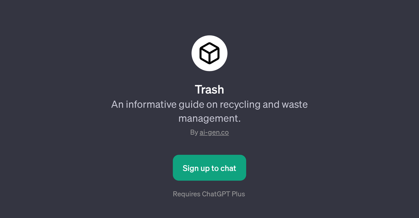 Trash website