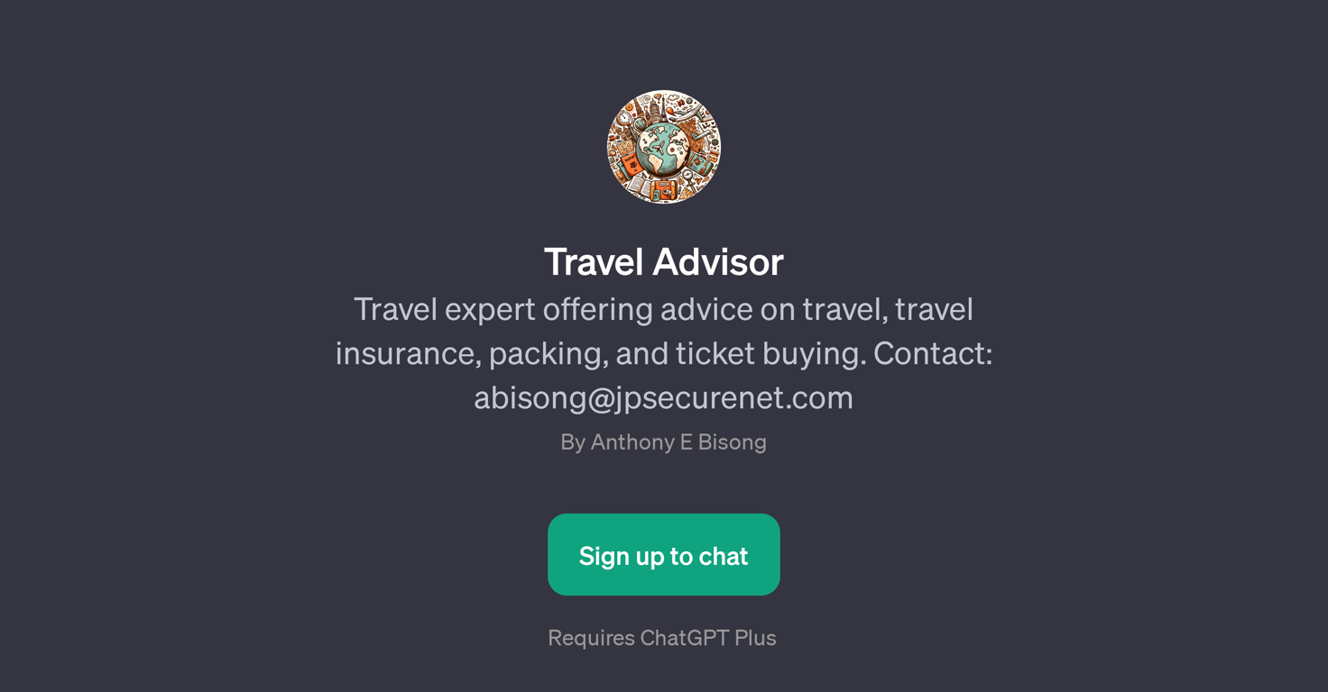 Travel Advisor website