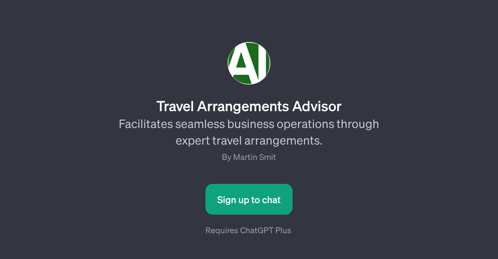 Travel Arrangements Advisor website