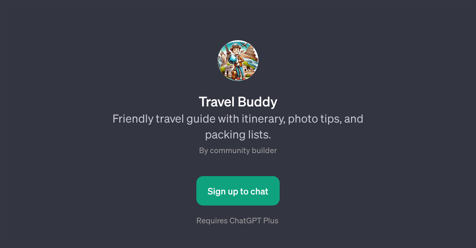 Travel Buddy website