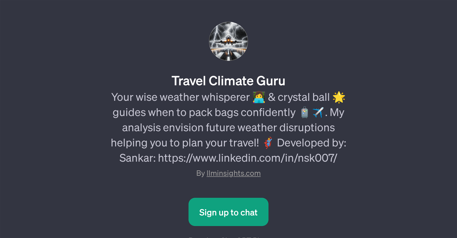 Travel Climate Guru website