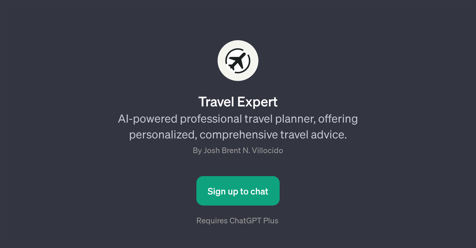 Travel Expert website