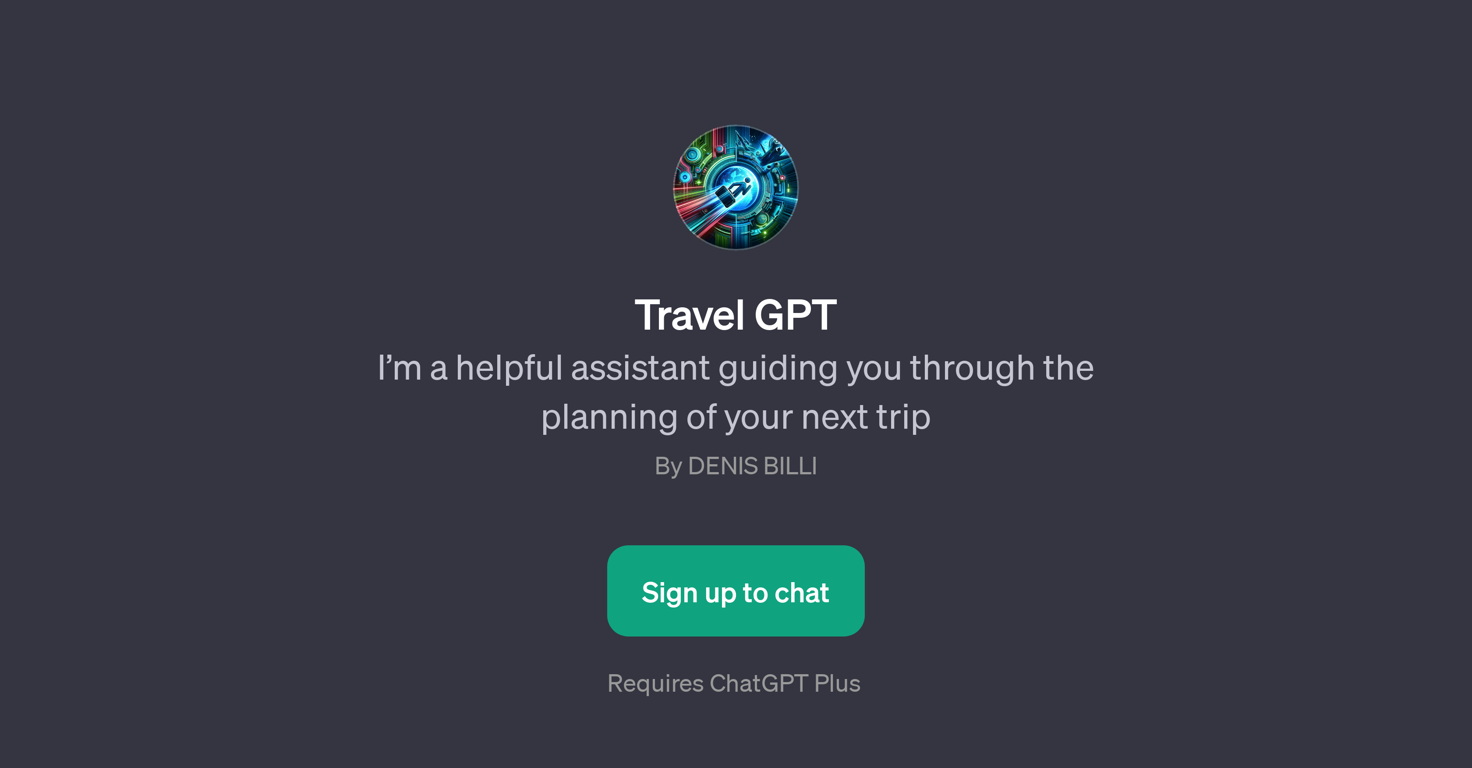 Travel GPT website