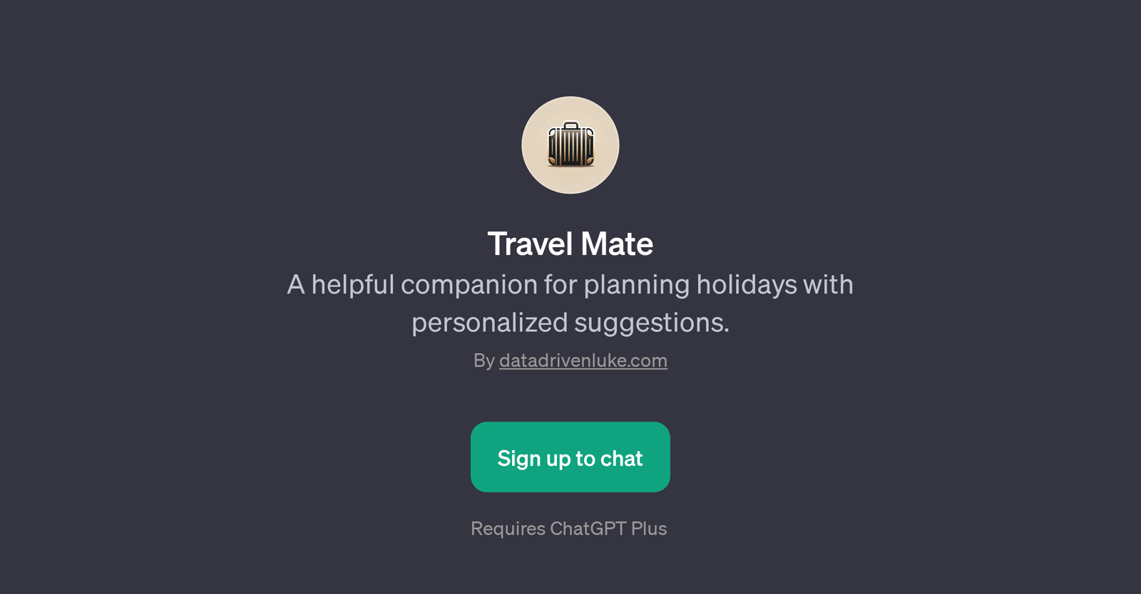 Travel Mate website