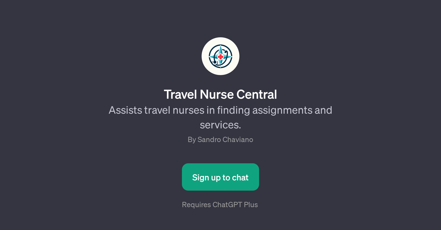 Travel Nurse Central website