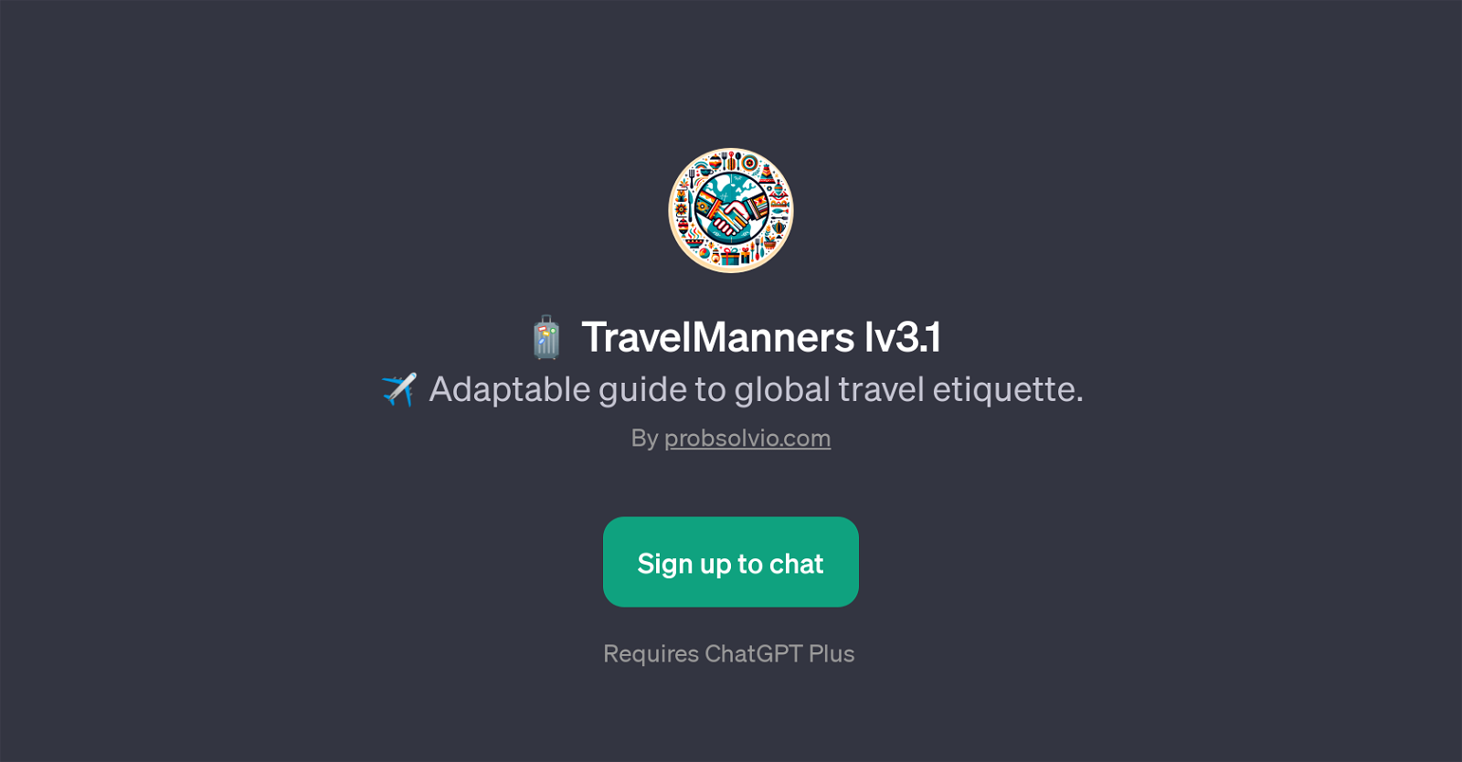 TravelManners lv3.1 website