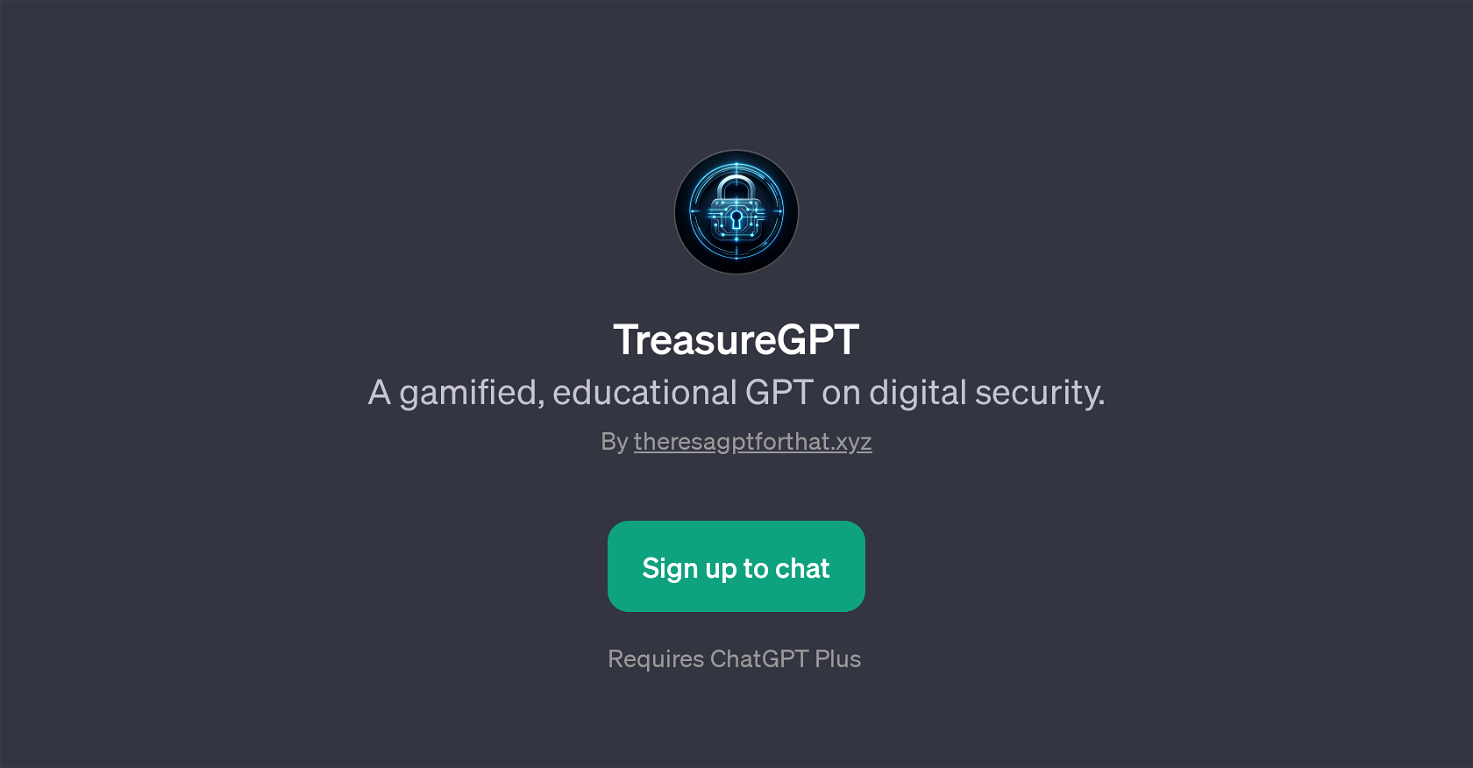 TreasureGPT website