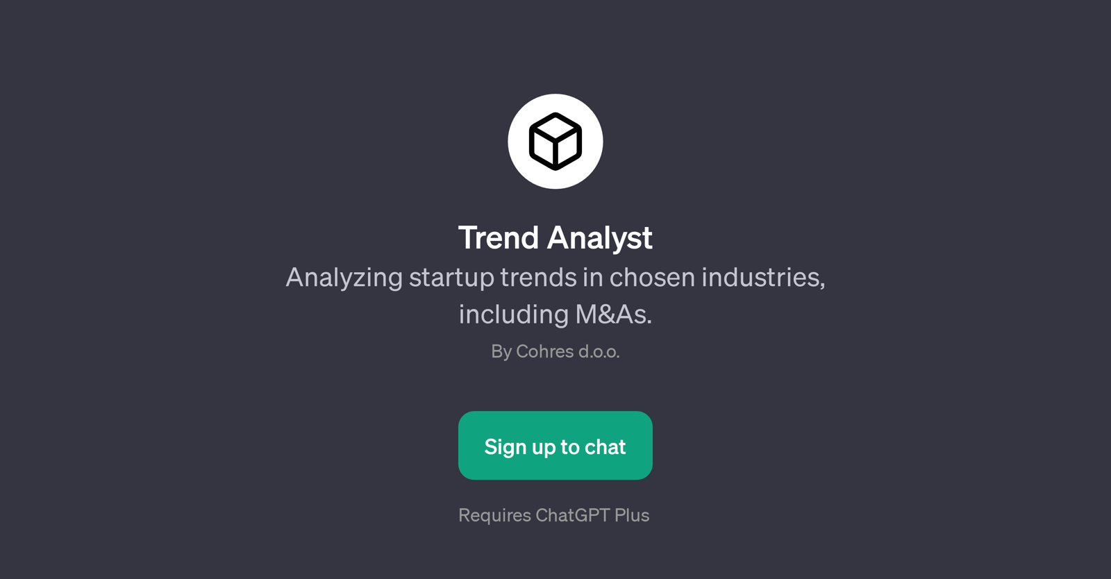 Trend Analyst website