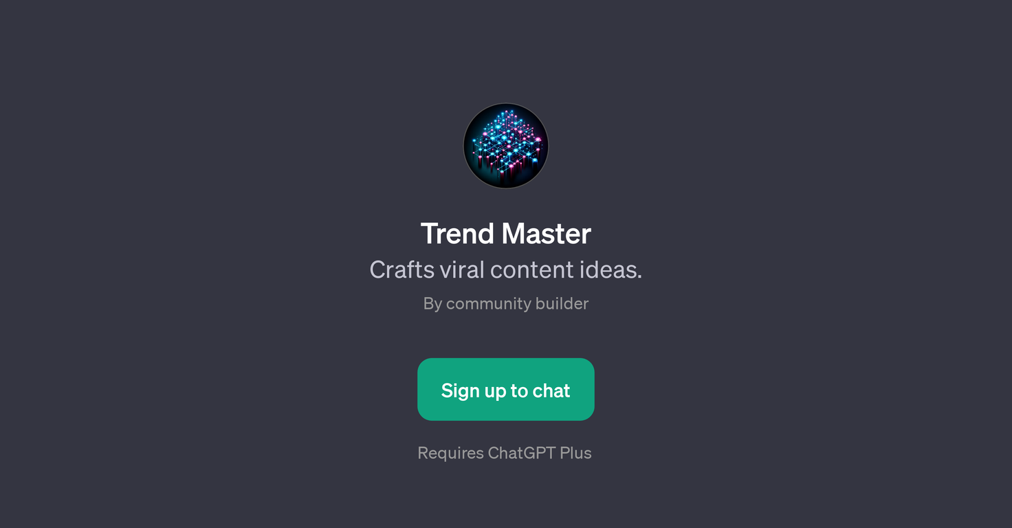 Trend Master website