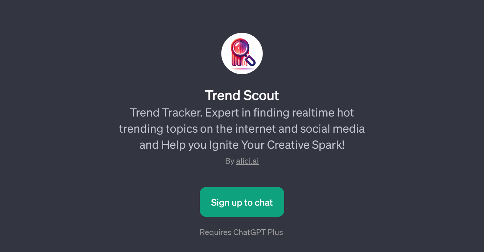 Trend Scout website