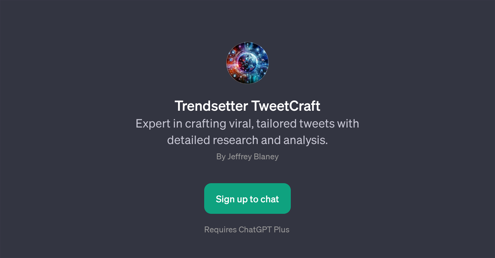 Trendsetter TweetCraft website