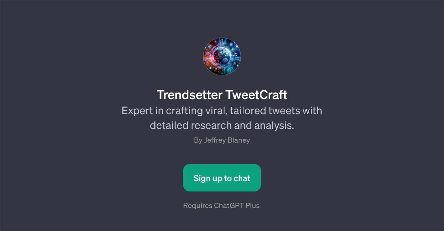 Trendsetter TweetCraft website