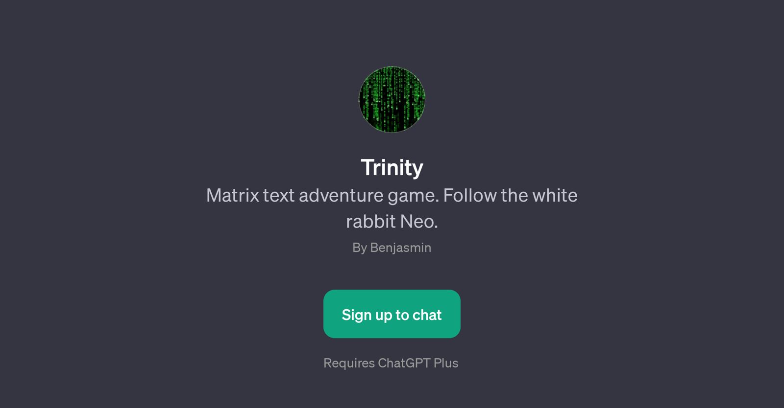 Trinity website