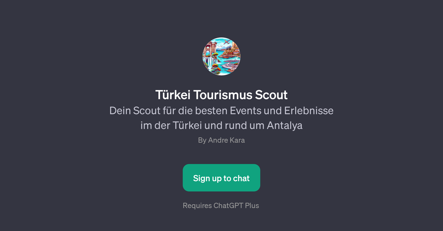 Trkei Tourismus Scout website