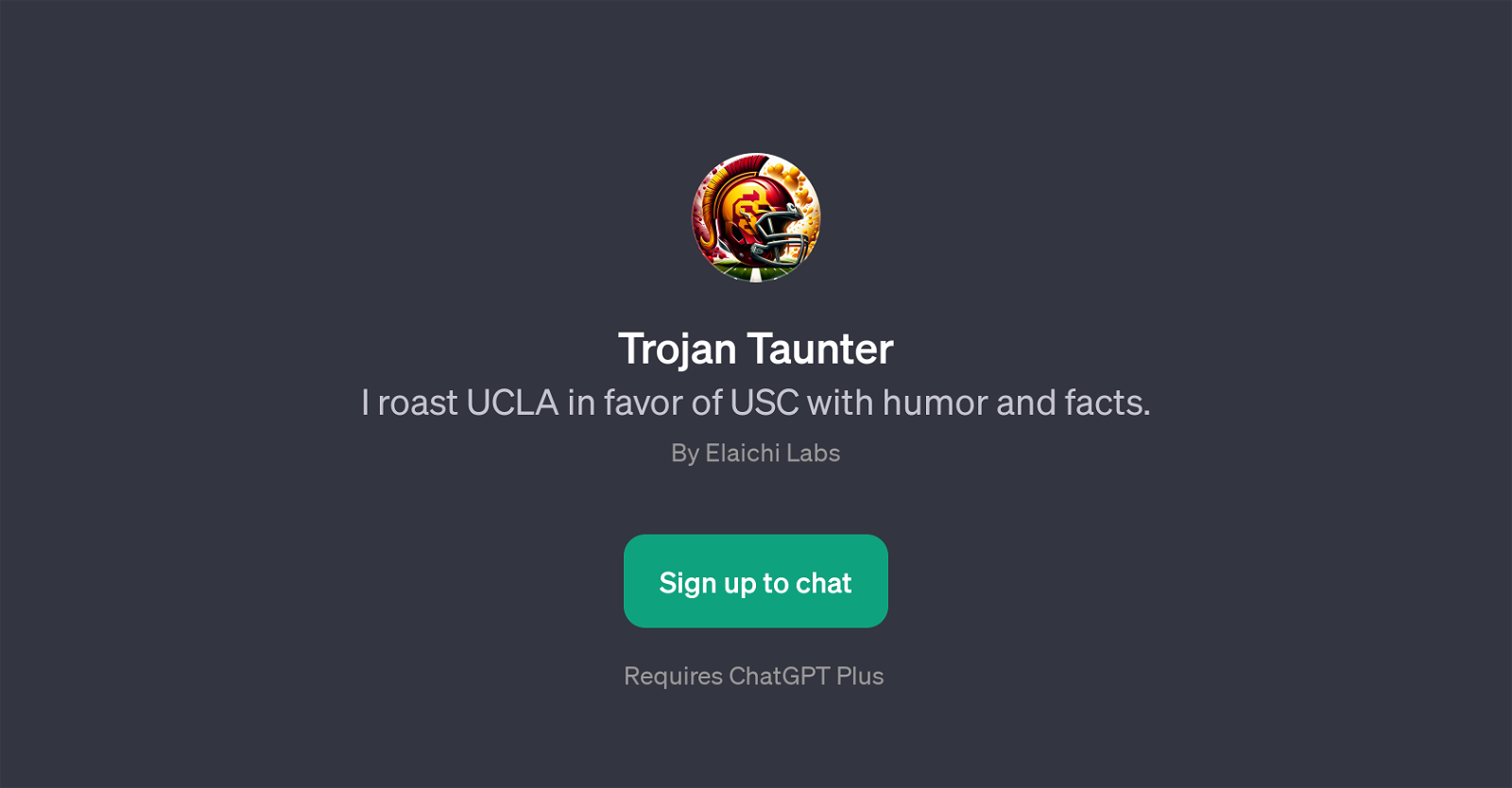 Trojan Taunter website