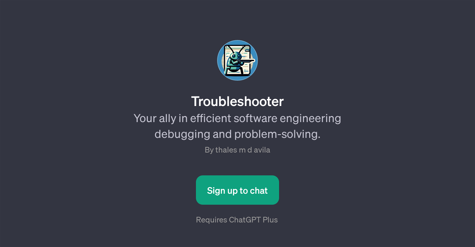 Troubleshooter website