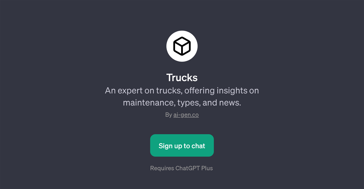 Trucks website