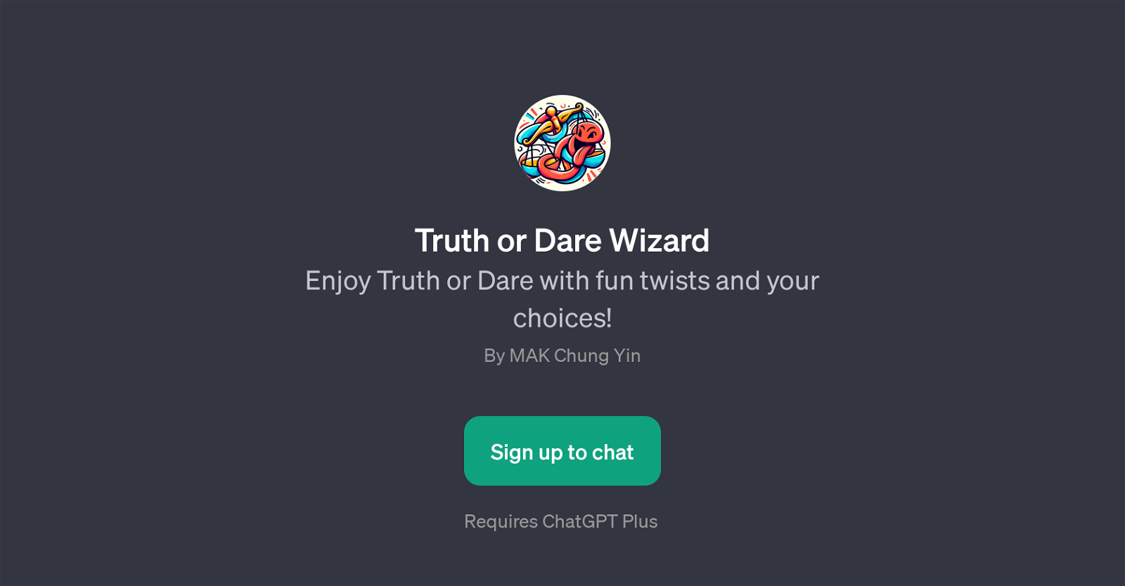 Truth or Dare Wizard website