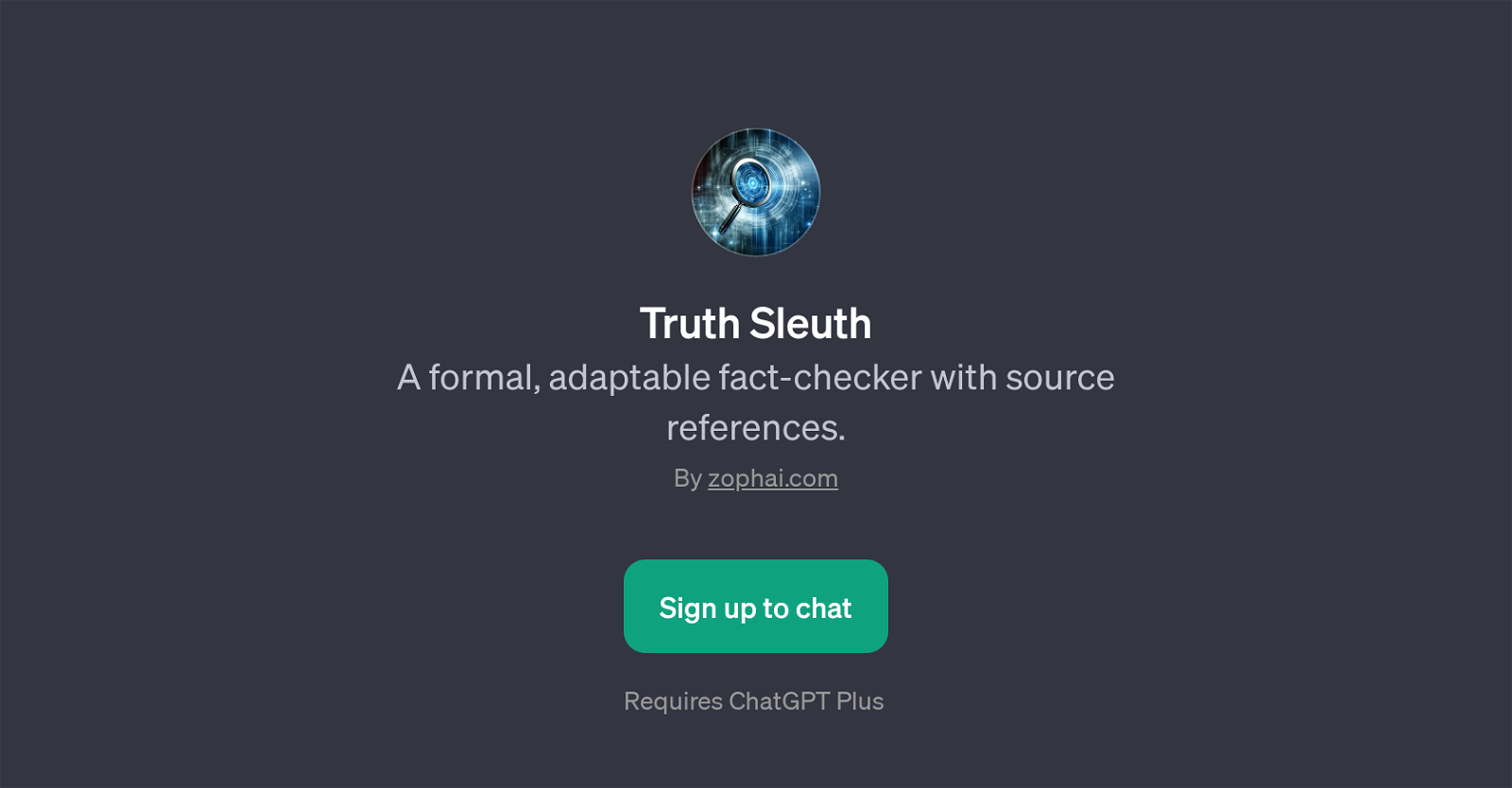 Truth Sleuth website