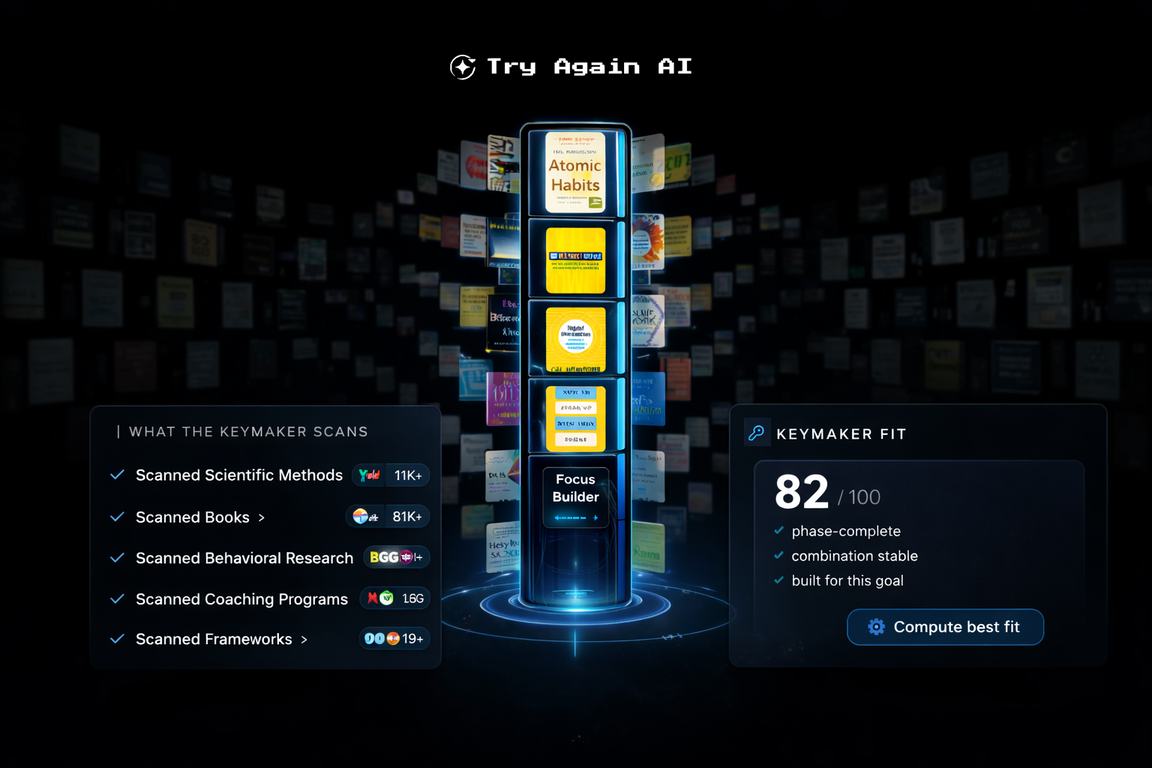 Try Again AI website