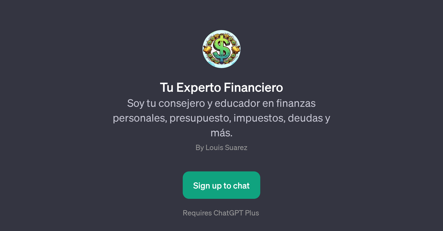 Tu Experto Financiero website