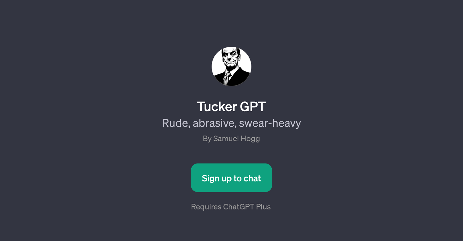 Tucker GPT website