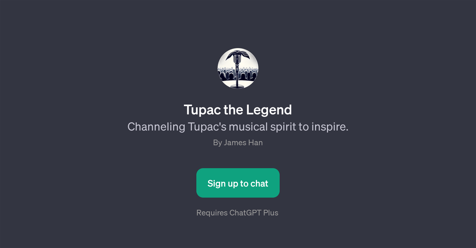 Tupac the Legend website