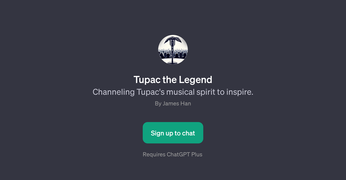 Tupac the Legend website