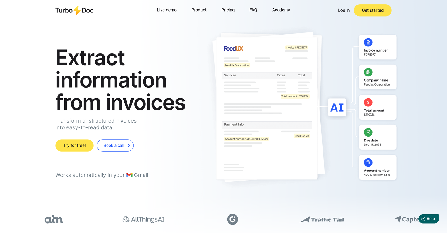 TurboDoc website