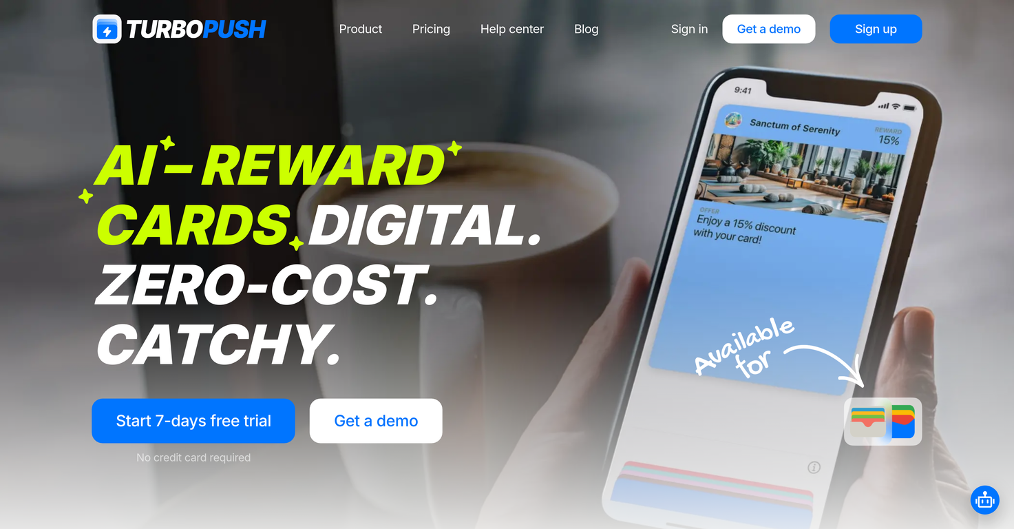 TurboPush website