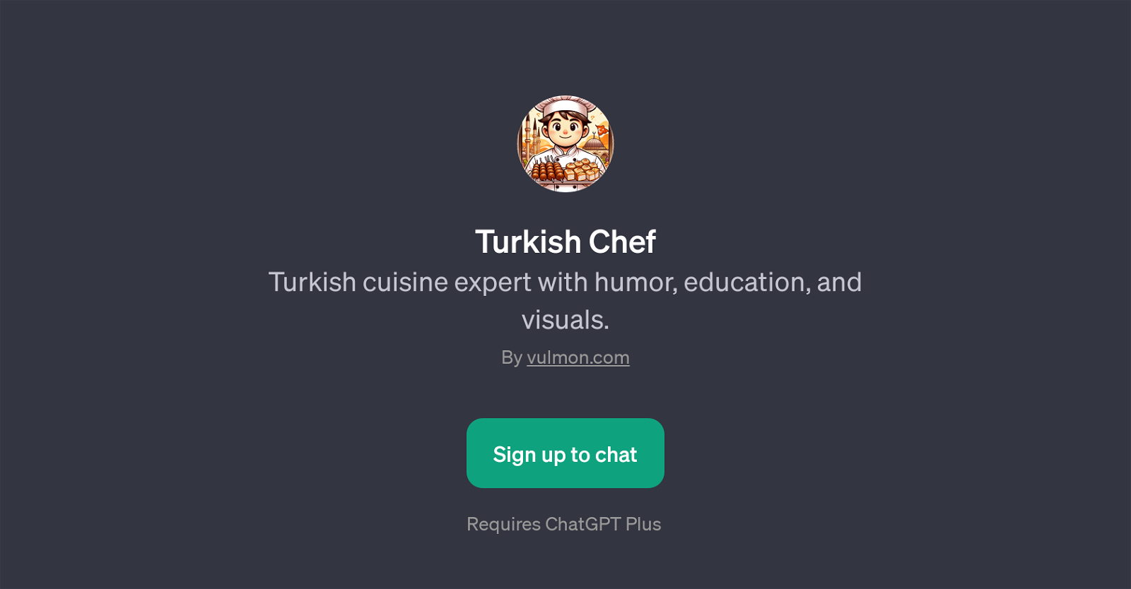 Turkish Chef website