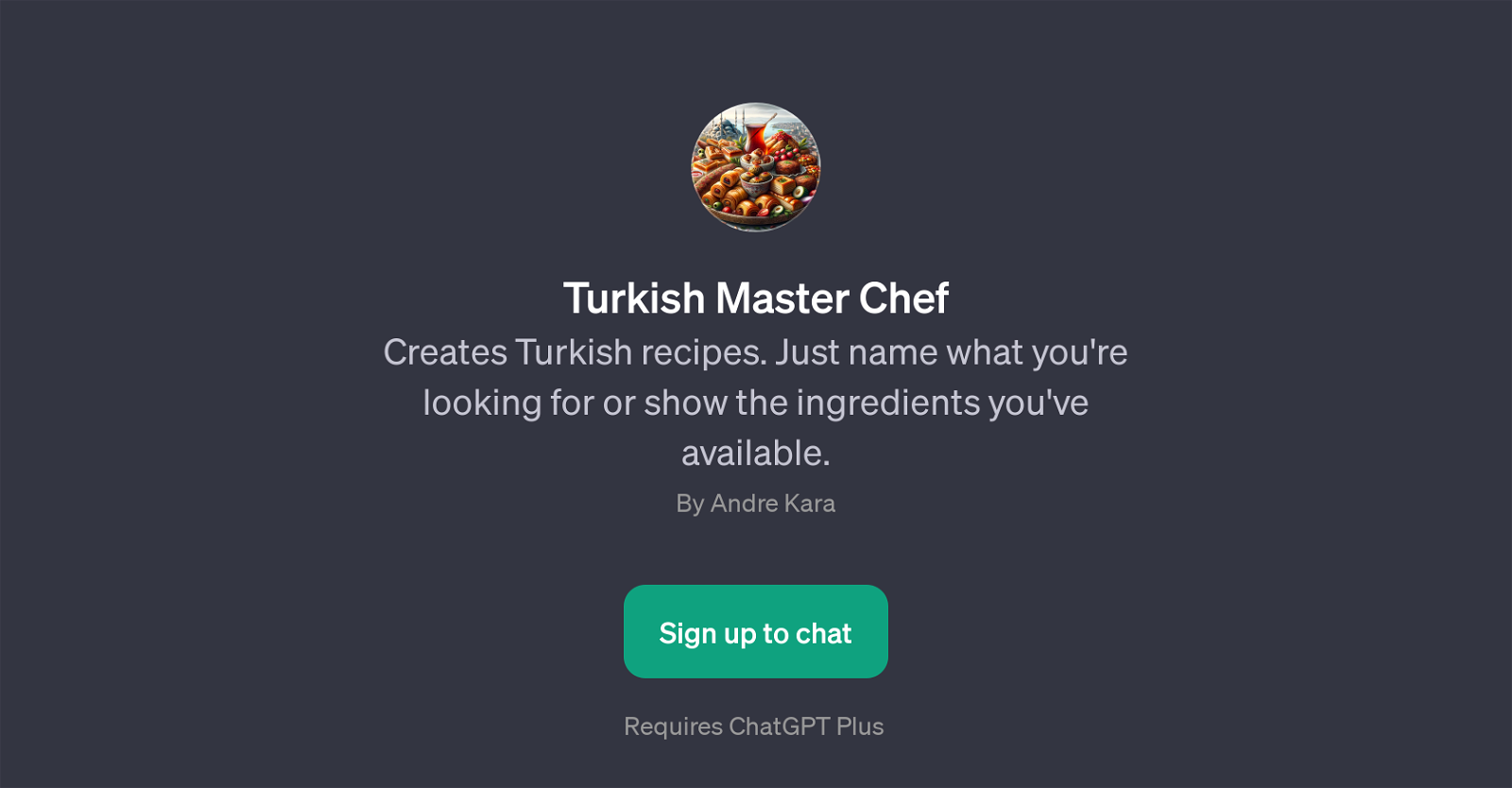 Turkish Master Chef website