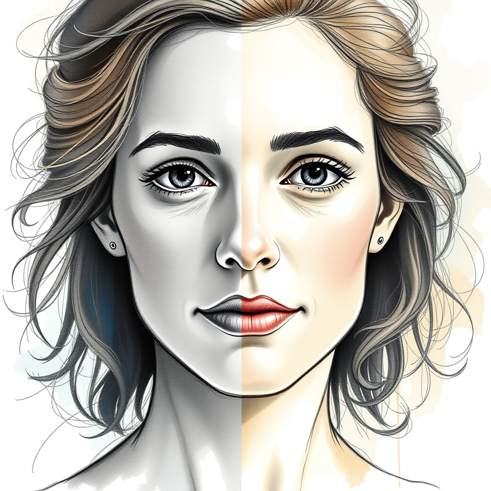 Turner Watercolor Coloring Book + Hand-Pencil Outline Portrait website