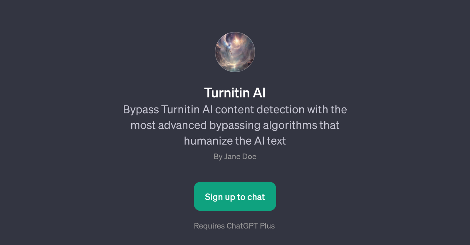 Turnitin AI website