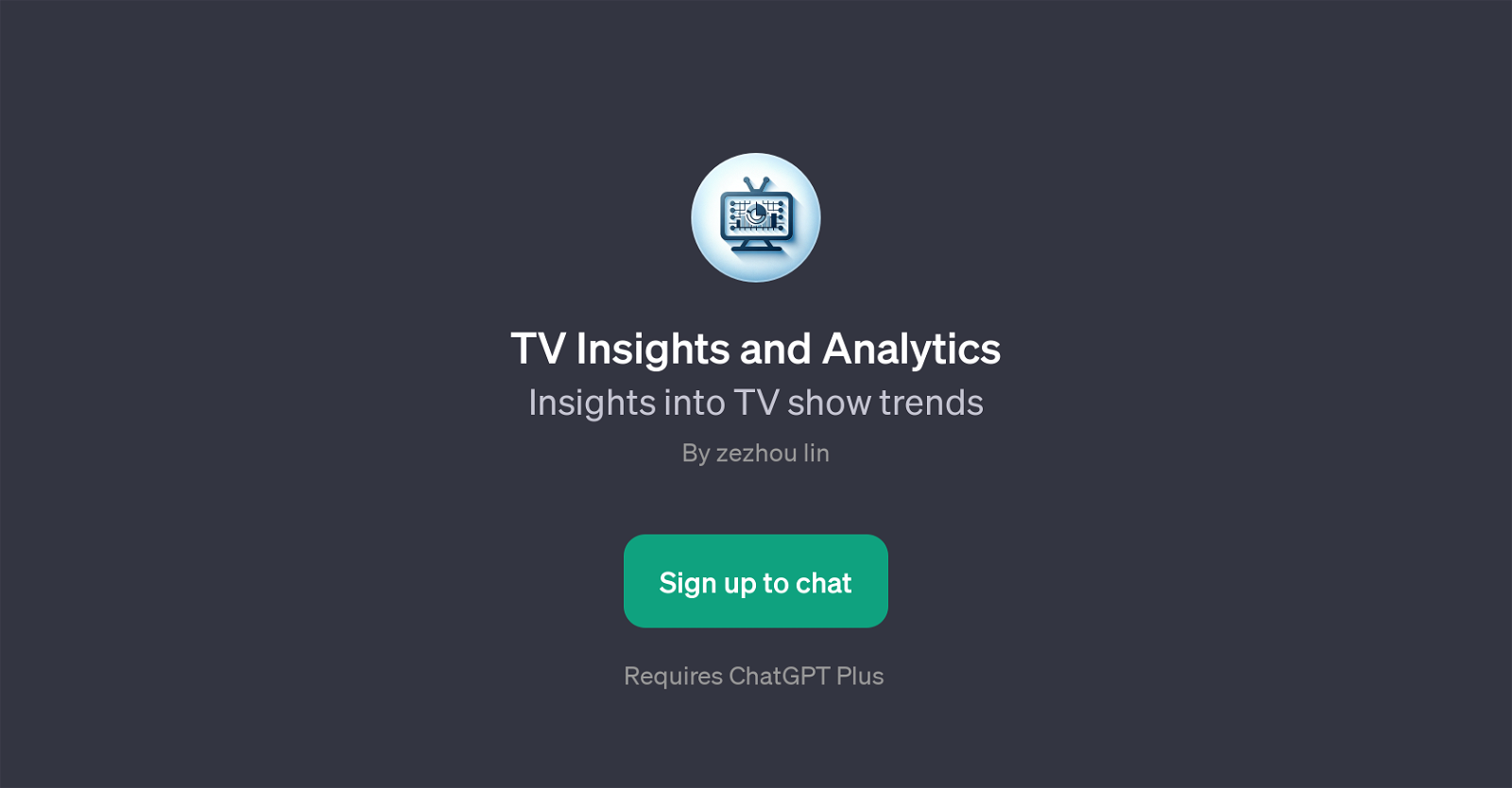 TV Insights and Analytics website