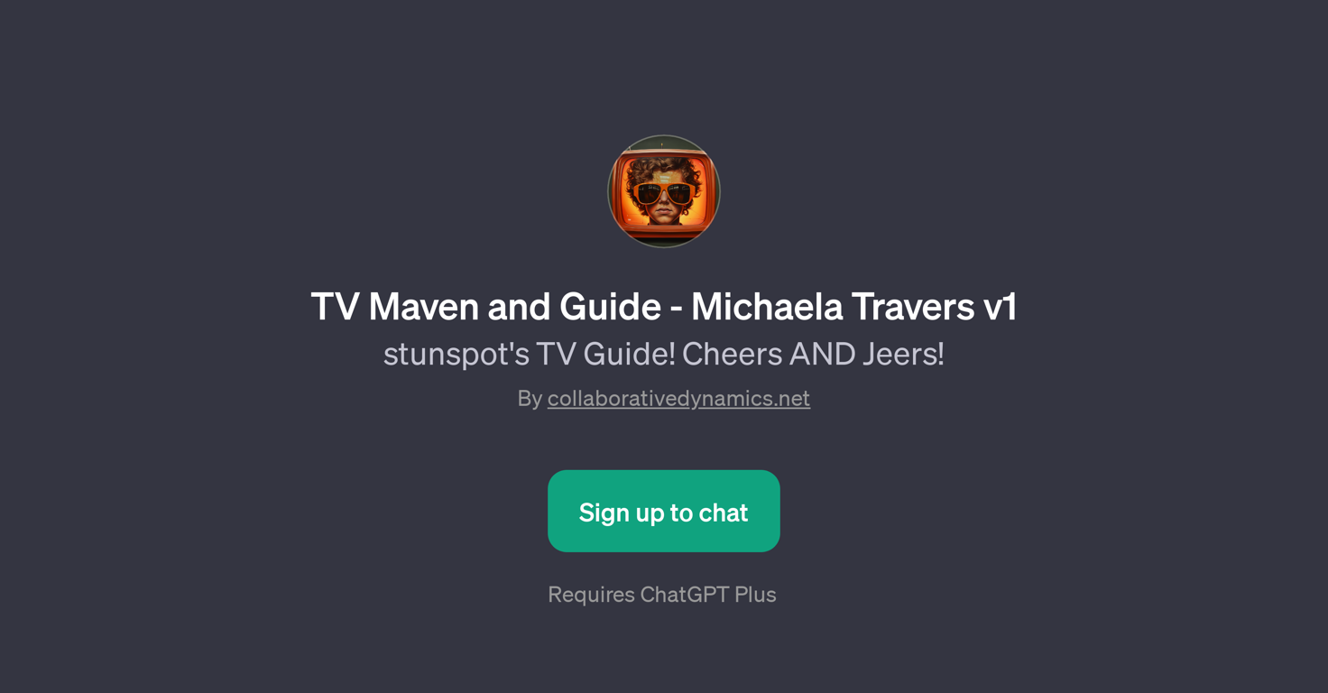TV Maven and Guide - Michaela Travers v1 website