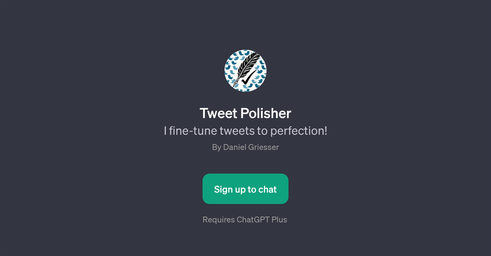 Tweet Polisher website