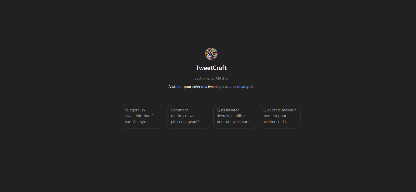 TweetCraft website