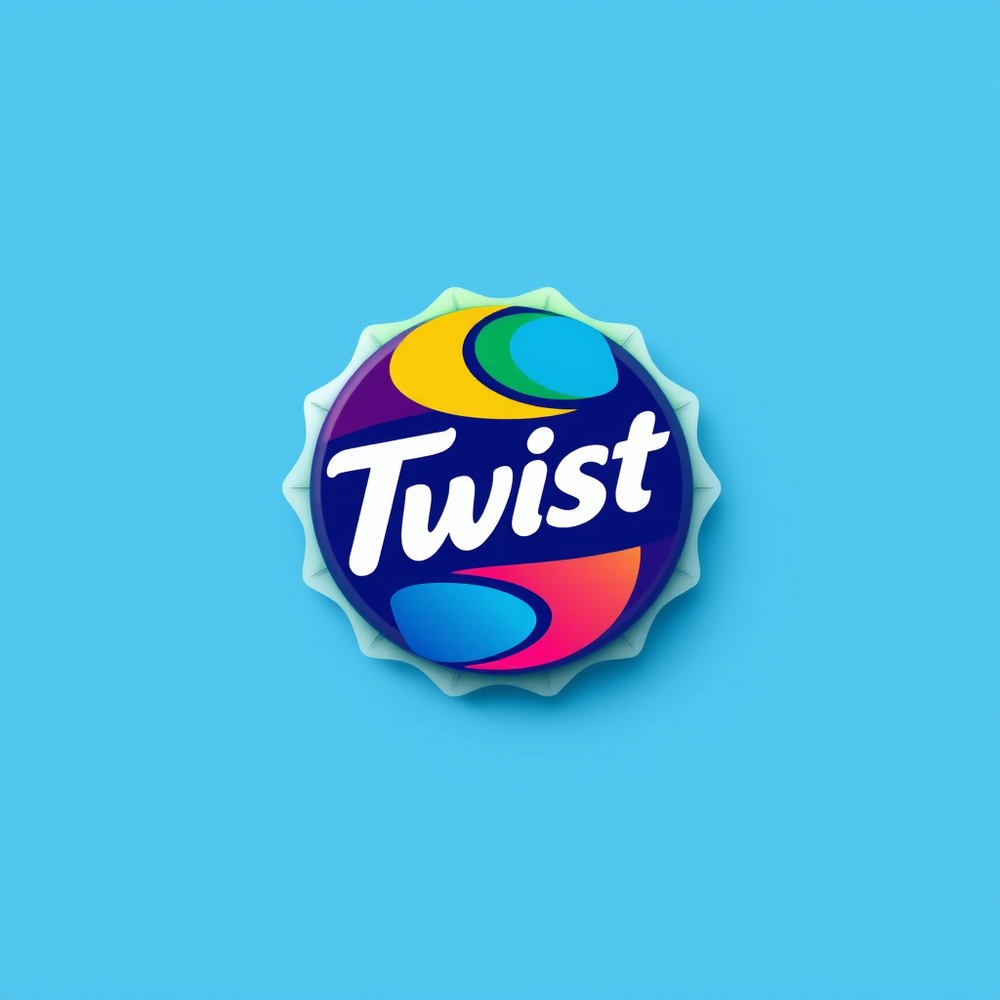 "TwistFlava" twisting bottle cap logo website