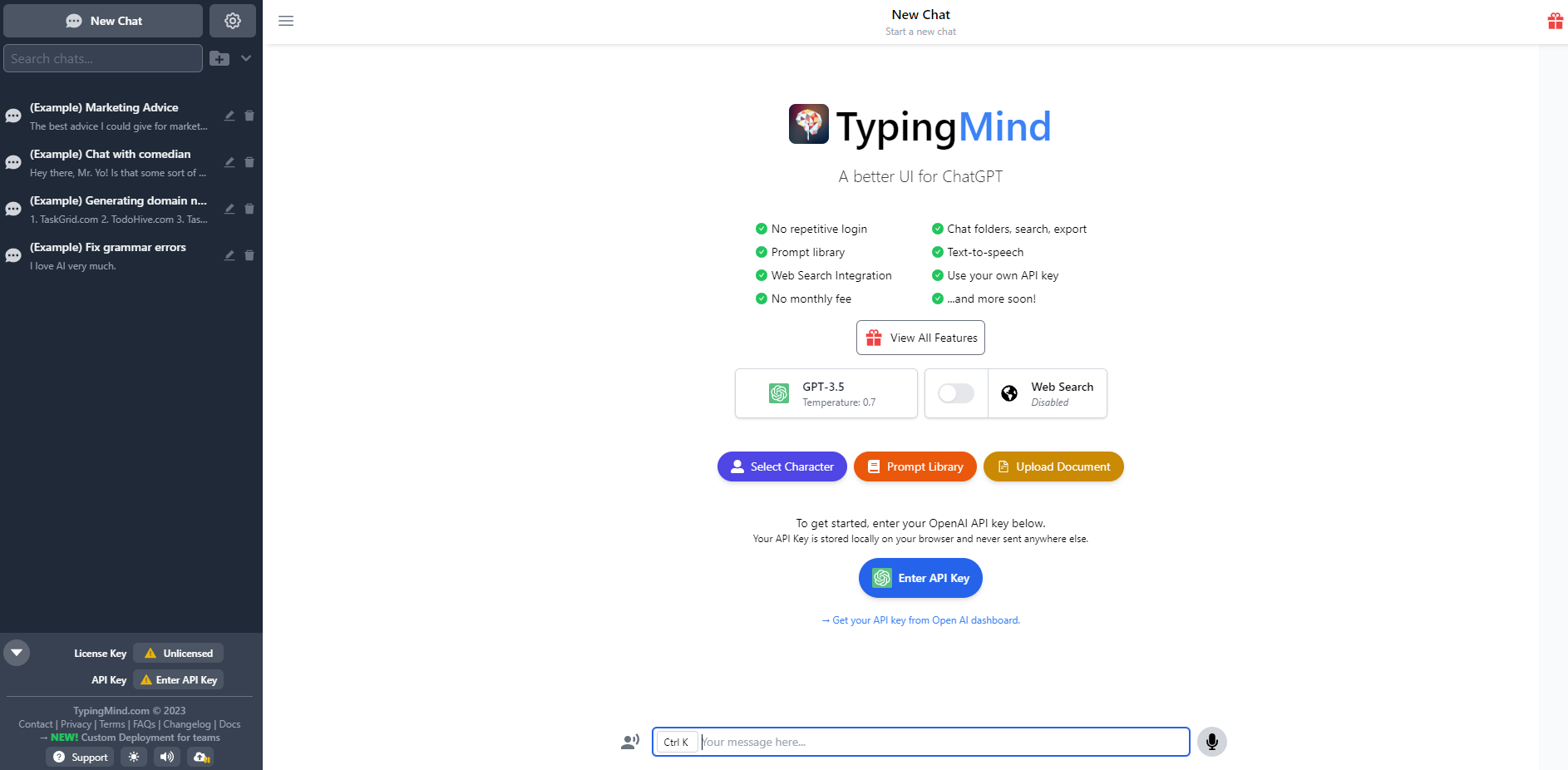 Typing Mind