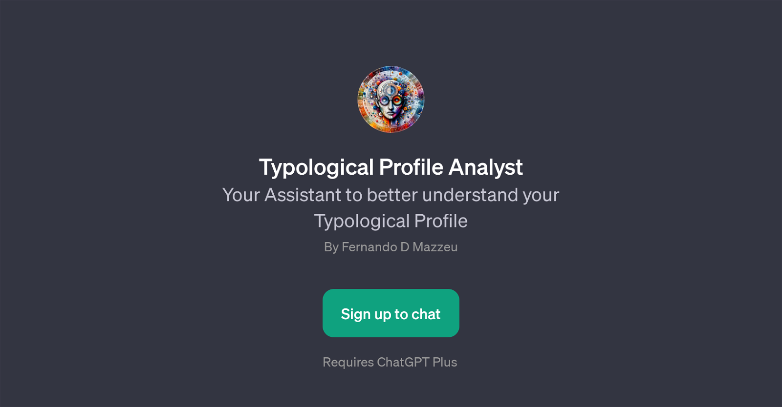 Typological Profile Analyst website