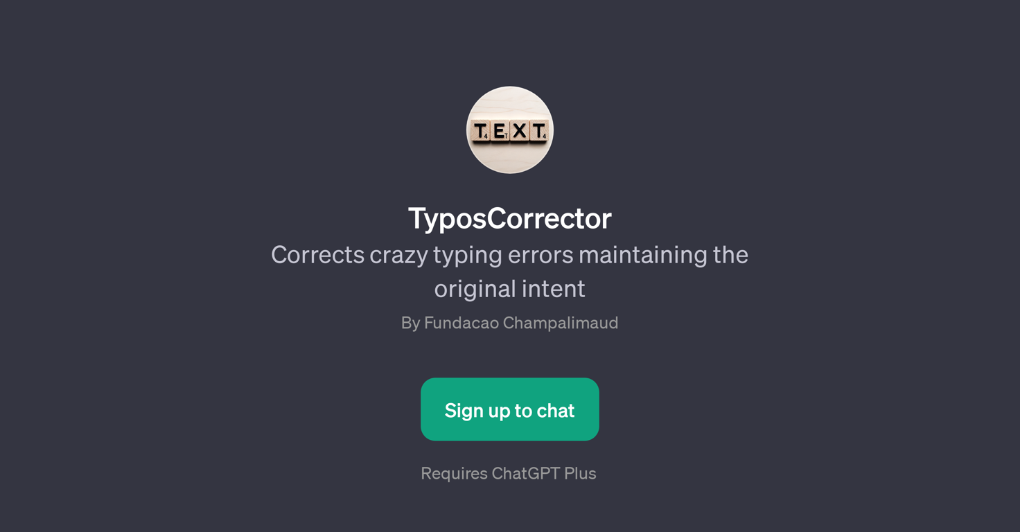 TyposCorrector website