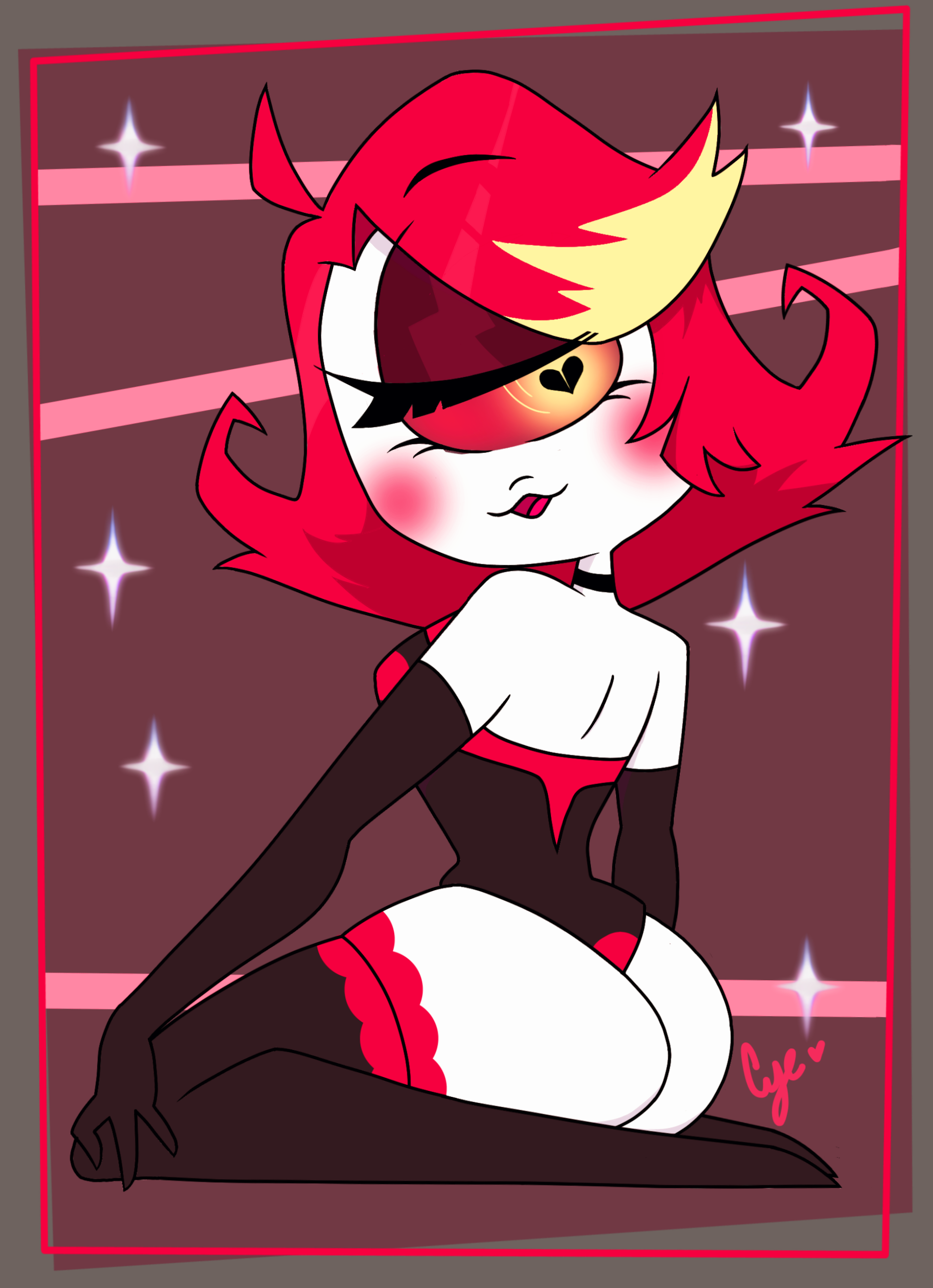 Retro profile picture